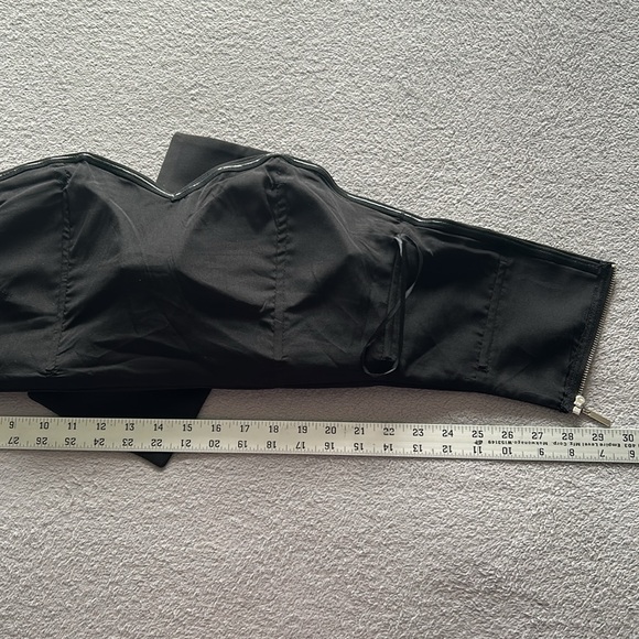 Chicwish | Womens Black Strapless Twisted Sweet Knot Bustier Top - Size S - Picture 12 of 12